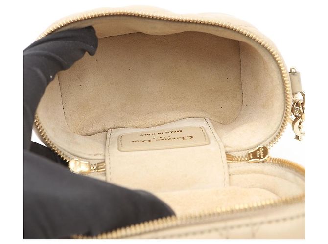 Dior Lady Micro Vanity Case Tote Bag Beige - Ansicht 8