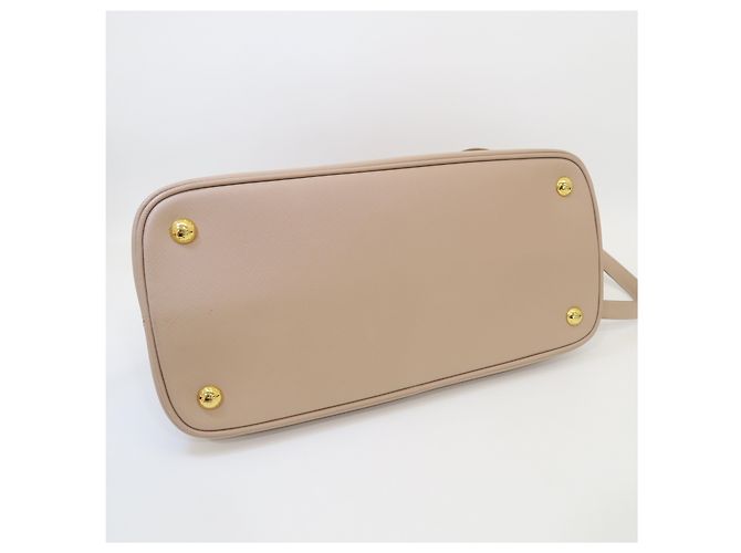 Prada Borsa Tote Saffiano Rosa Beige - vista 8