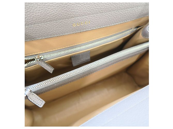 Gucci Picca borsa a mano Jumi Grey - vista 6