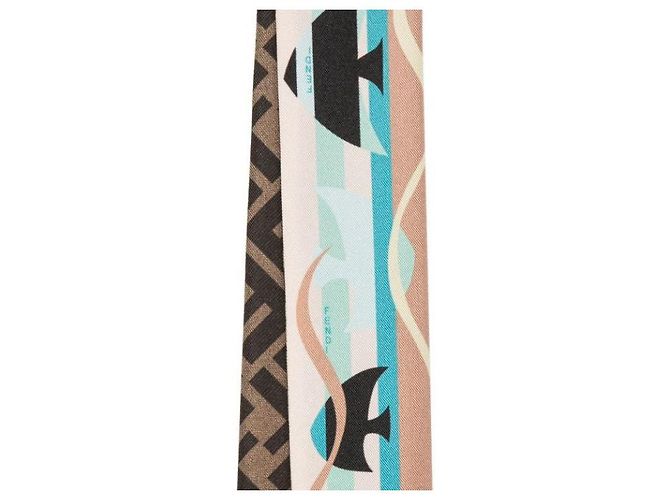 Fendi Silk Optical Lappy Schal - Ansicht 5