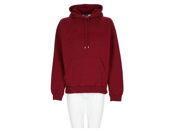 Balenciaga Logo Lettering Kapuzenpullover - Ansicht 4