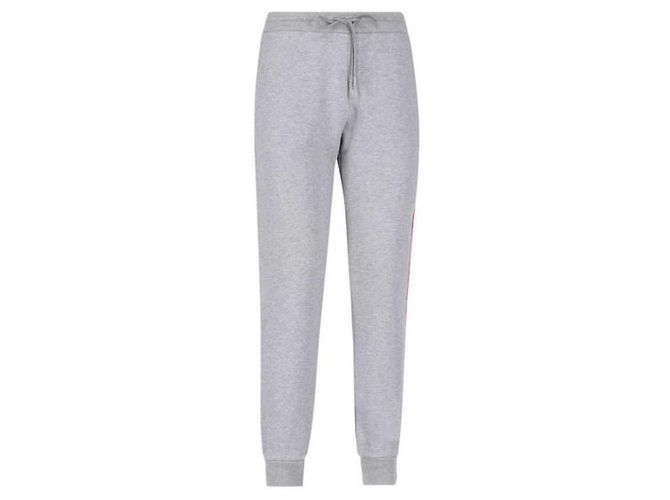 Thom Browne Calças de jogging Classic Loopback com riscas - vista 5