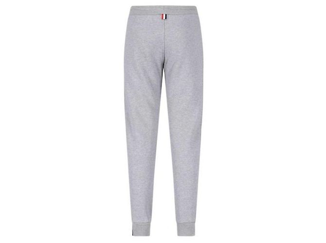Thom Browne Calças de jogging Classic Loopback com riscas - vista 6