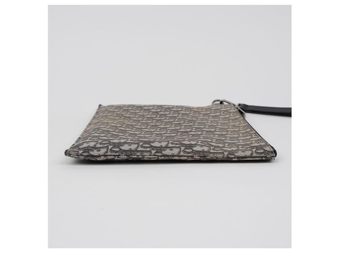Dior Pouch Oblique Beige Black - vista 11