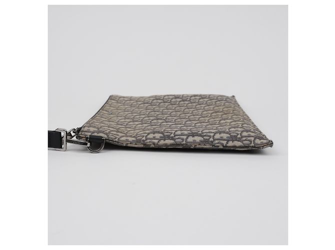 Dior Pouch Oblique Beige Black - vista 9