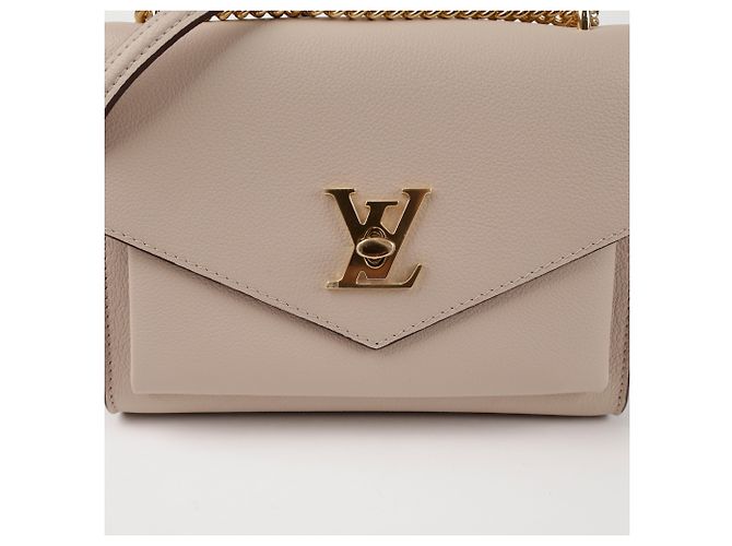 Louis Vuitton Borsa a catena in pelle grana Gray - vista 2