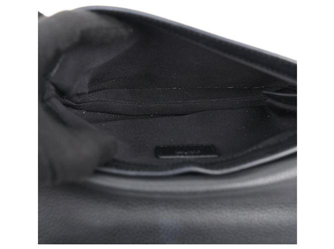 Dior Borsa a tracolla Saddle Logo Strap Nera - vista 12