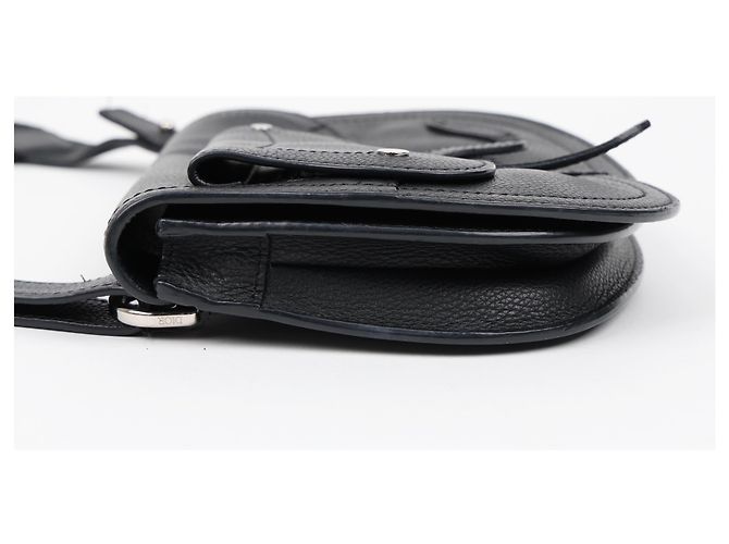 Dior Borsa a tracolla Saddle Logo Strap Nera - vista 3