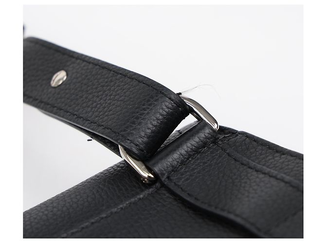 Dior Borsa a tracolla Saddle Logo Strap Nera - vista 7