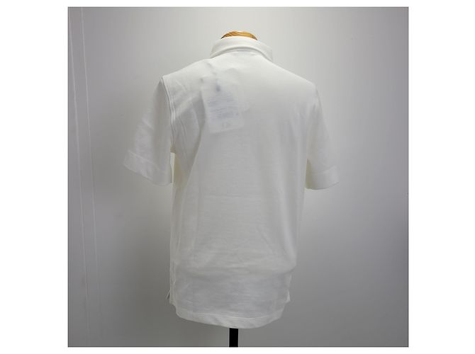 Moncler Malia Polohemd aus Baumwolle mit Logo Creme - Ansicht 10