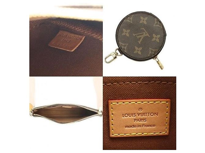 Louis Vuitton Borsa a tracolla Multi Pochette Accessories in Monogram Canvas Pink - vista 8