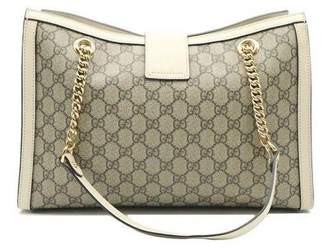 Padlock Gucci Borsa a spalla media in tela con lucchetto - vista 4
