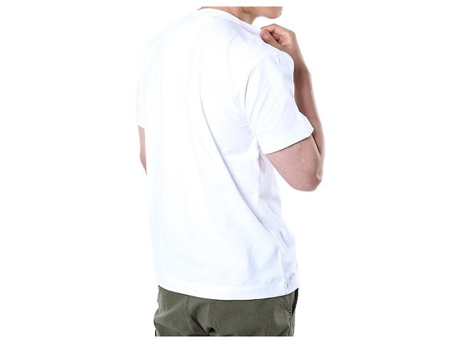 Comme Des Garcons T-Shirt mit Herz-Print Weiß AX - Ansicht 19