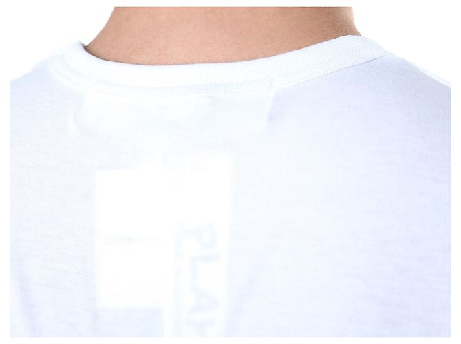 Comme Des Garcons T-Shirt mit Herz-Print Weiß AX - Ansicht 23