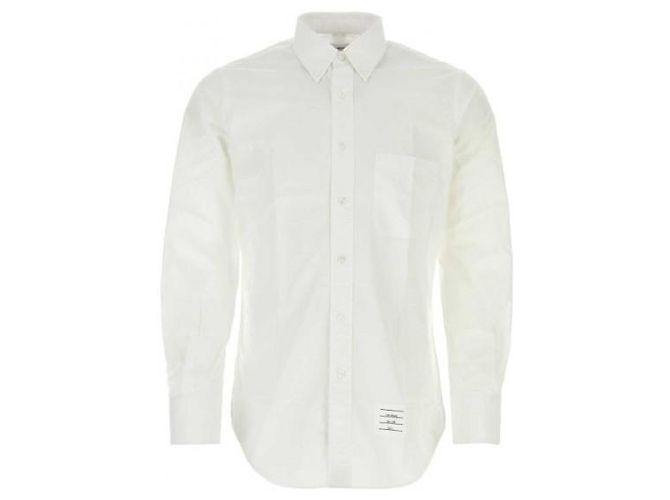 Thom Browne Solid Poplin Classic Shirt - view 4