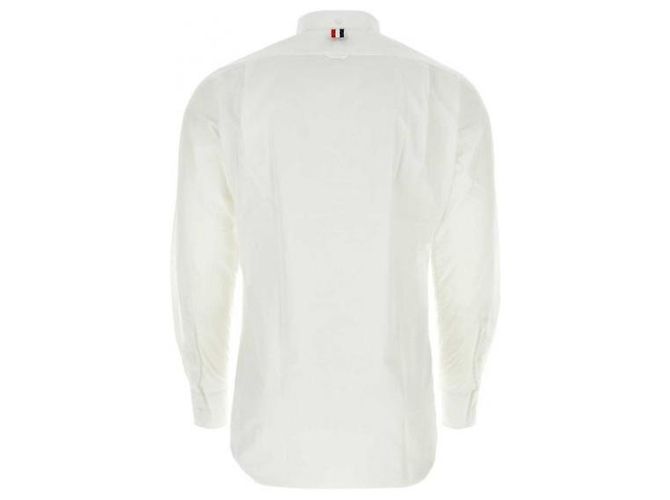 Thom Browne Solid Poplin Classic Shirt - view 5
