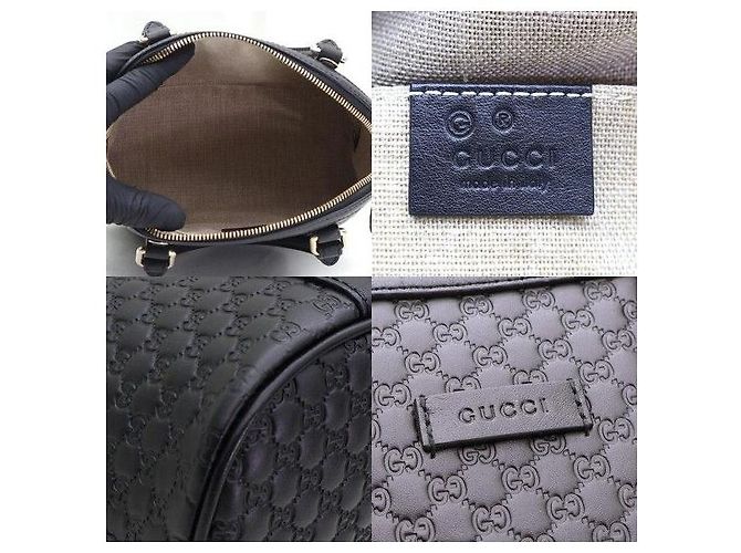 Gucci Black Micro Cima Mini Dome - vista 7