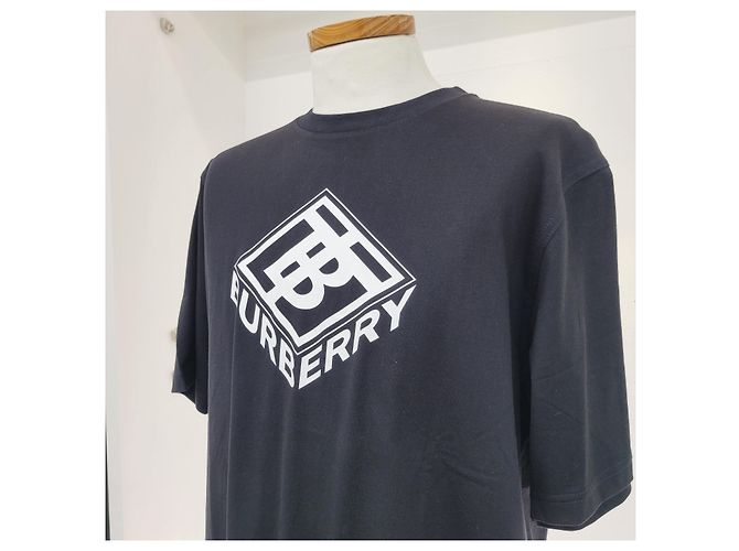 Burberry Logo Grafik T-Shirt Schwarz - Ansicht 9