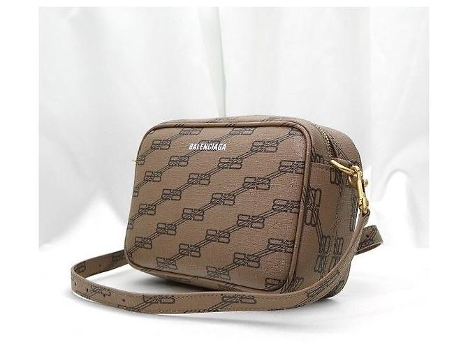 Balenciaga Borsa a tracolla camera piccola quadrata BB Monogram - vista 2
