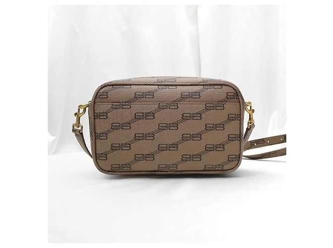 Balenciaga Borsa a tracolla camera piccola quadrata BB Monogram - vista 3