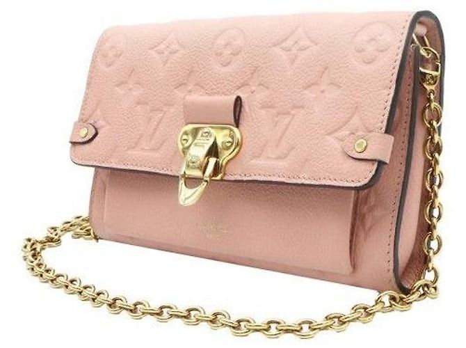 Louis Vuitton Borsa a tracolla portafoglio con catena Monogram Empreinte - vista 3