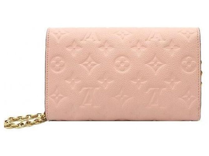 Louis Vuitton Borsa a tracolla portafoglio con catena Monogram Empreinte - vista 4