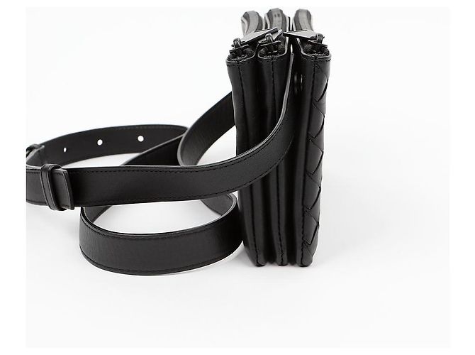 Bottega Veneta Borsa a spalla Triple Pouch Intrecciato - vista 4