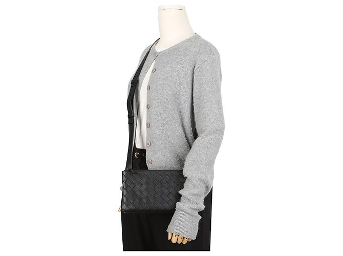 Bottega Veneta Borsa a spalla Triple Pouch Intrecciato - vista 9