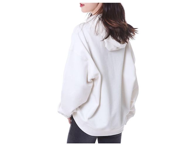 Jil Sander T-shirt com capuz para mulher com alça tecida com logo impresso - vista 12