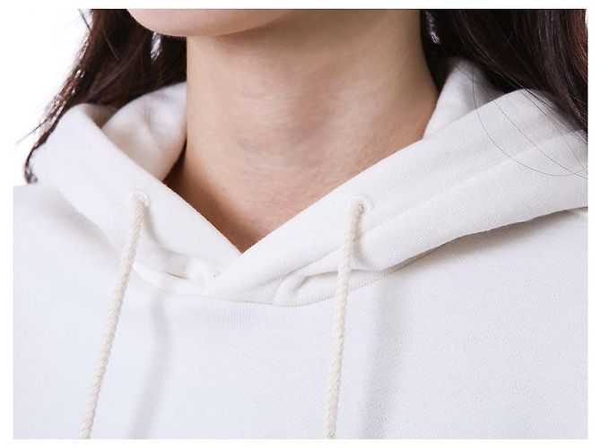Jil Sander T-shirt com capuz para mulher com alça tecida com logo impresso - vista 15