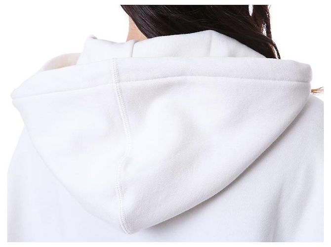 Jil Sander T-shirt com capuz para mulher com alça tecida com logo impresso - vista 20