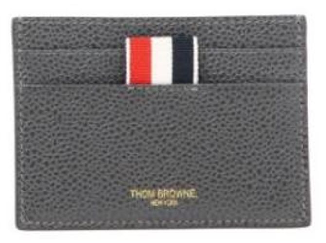 Thom Browne Kartenetui aus Pebble-Leder - Ansicht 4