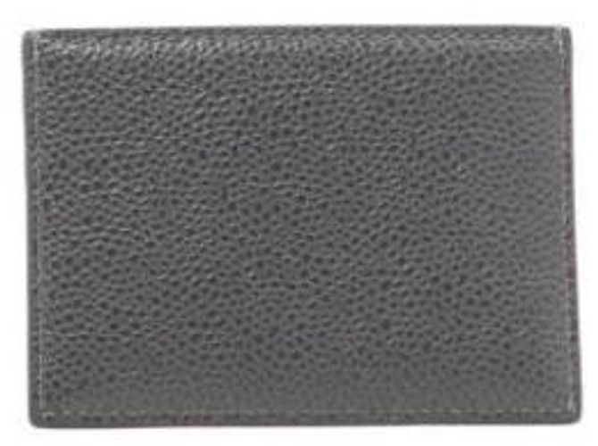 Thom Browne Kartenetui aus Pebble-Leder - Ansicht 6