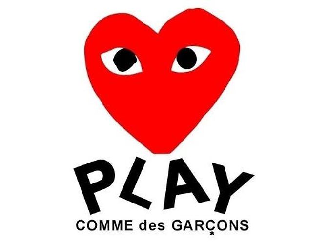 Comme Des Garcons Red Heart Strickcardigan Schwarz - Ansicht 2