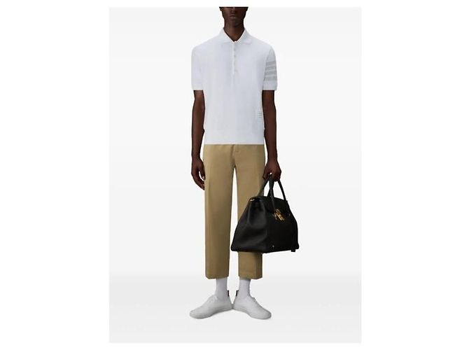 Thom Browne Overdyed Jersey-Polo - Ansicht 4