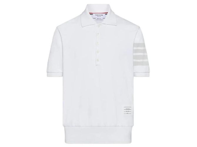 Thom Browne Overdyed Jersey-Polo - Ansicht 6