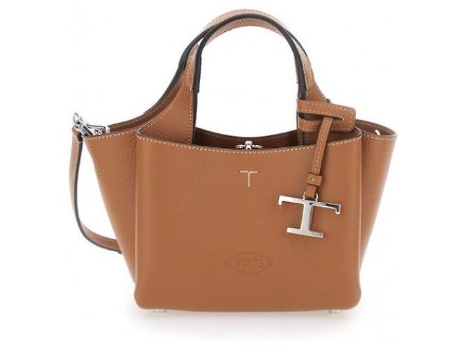 Tod's Borsa Tote Timeless Micro in pelle - vista 3