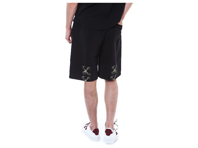 Off White Splash Arrow Logo Embossed Training Half - vista 16