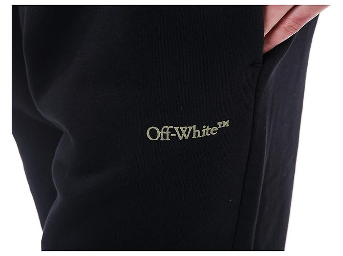 Off White Splash Arrow Logo Embossed Training Half - vista 19