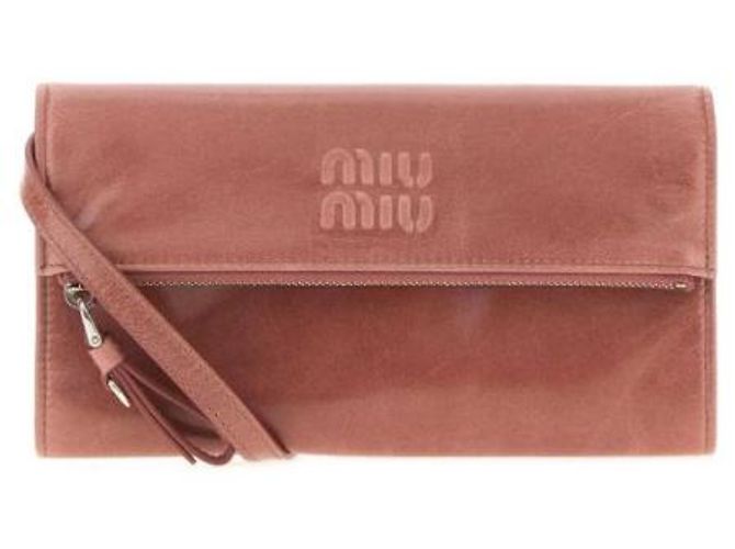 Miu Miu Pochette a tracolla in pelle - vista 4