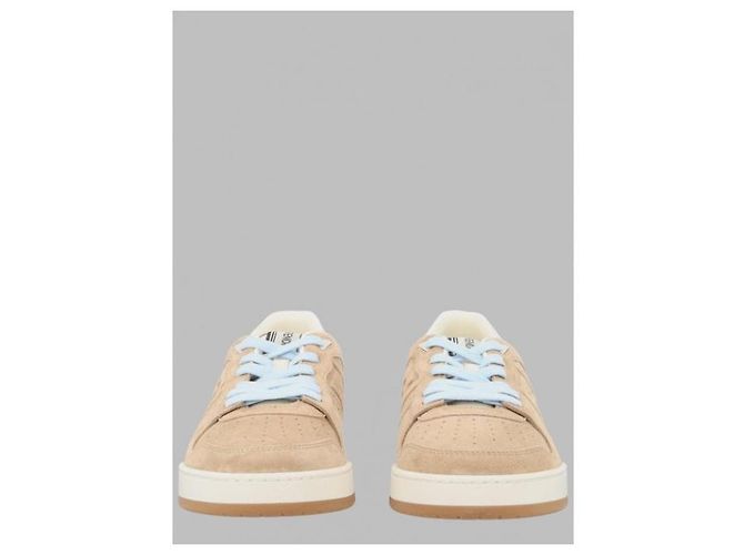 Fendi Sneakers basse in camoscio - vista 4