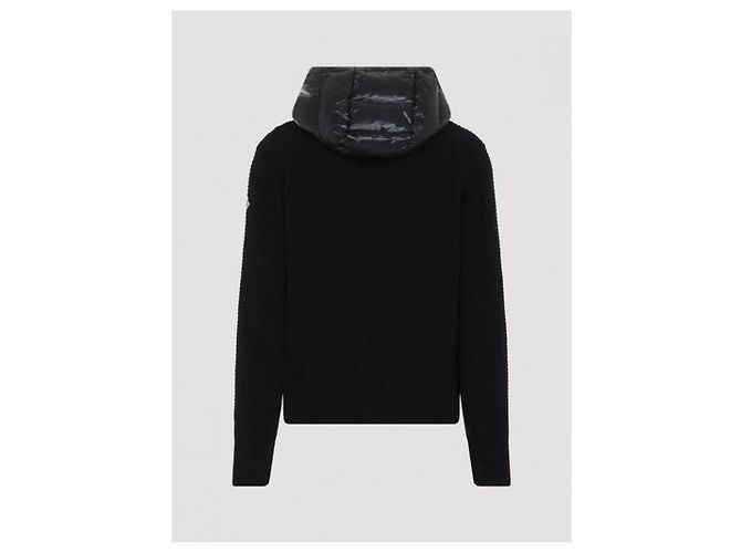 Moncler Gesteppter Cardigan aus Kaschmir-Wollmischung - Ansicht 5