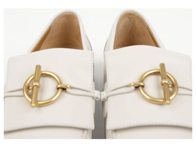 Mocassini Hermès Impact in pelle marrone - vista 5