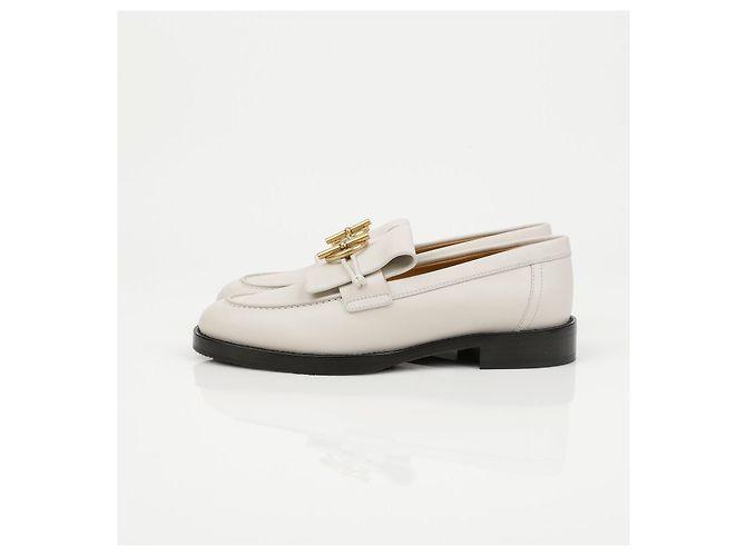 Mocassini Hermès Impact in pelle marrone - vista 6