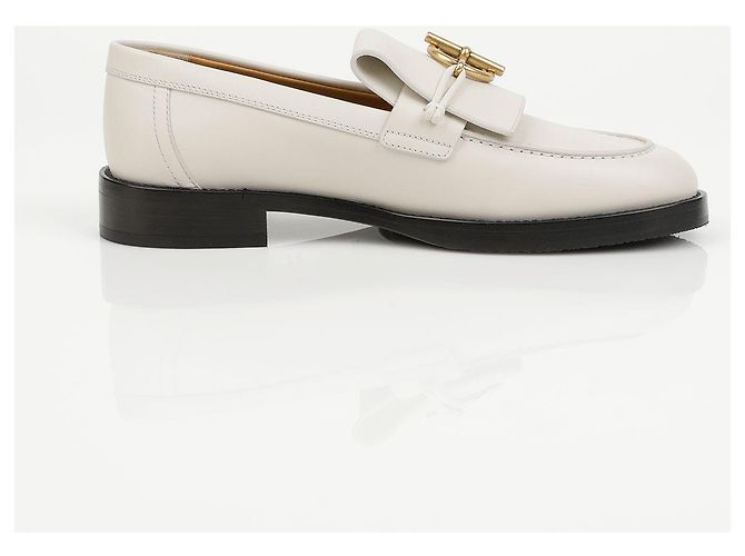 Mocassini Hermès Impact in pelle marrone - vista 8
