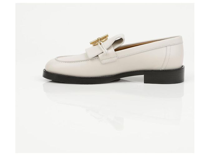 Mocassini Hermès Impact in pelle marrone - vista 9