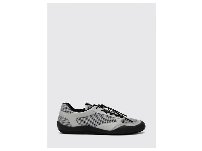 Prada Sneakers Speedrock in pelle, mesh e tessuto - vista 4