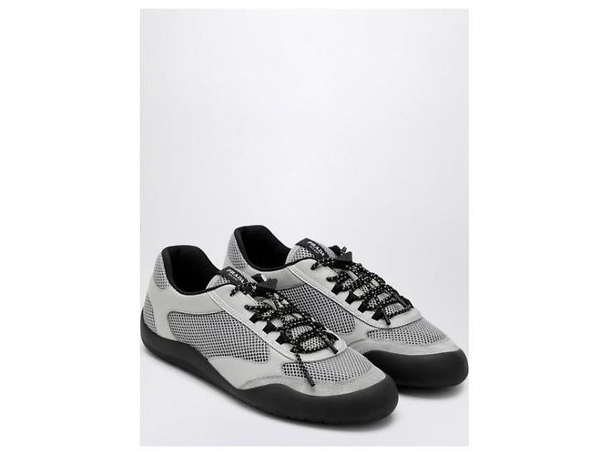 Prada Sneakers Speedrock in pelle, mesh e tessuto - vista 5