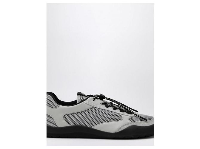 Prada Sneakers Speedrock in pelle, mesh e tessuto - vista 6