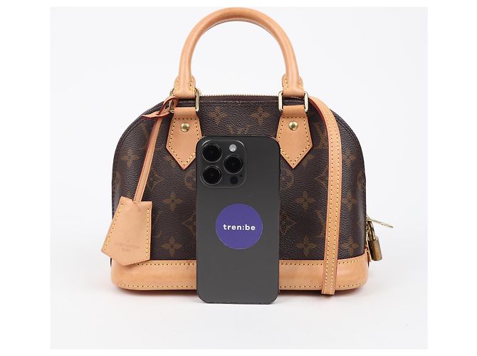 Louis Vuitton Borsa a tracolla Alma BB Monogram Canvas - vista 14